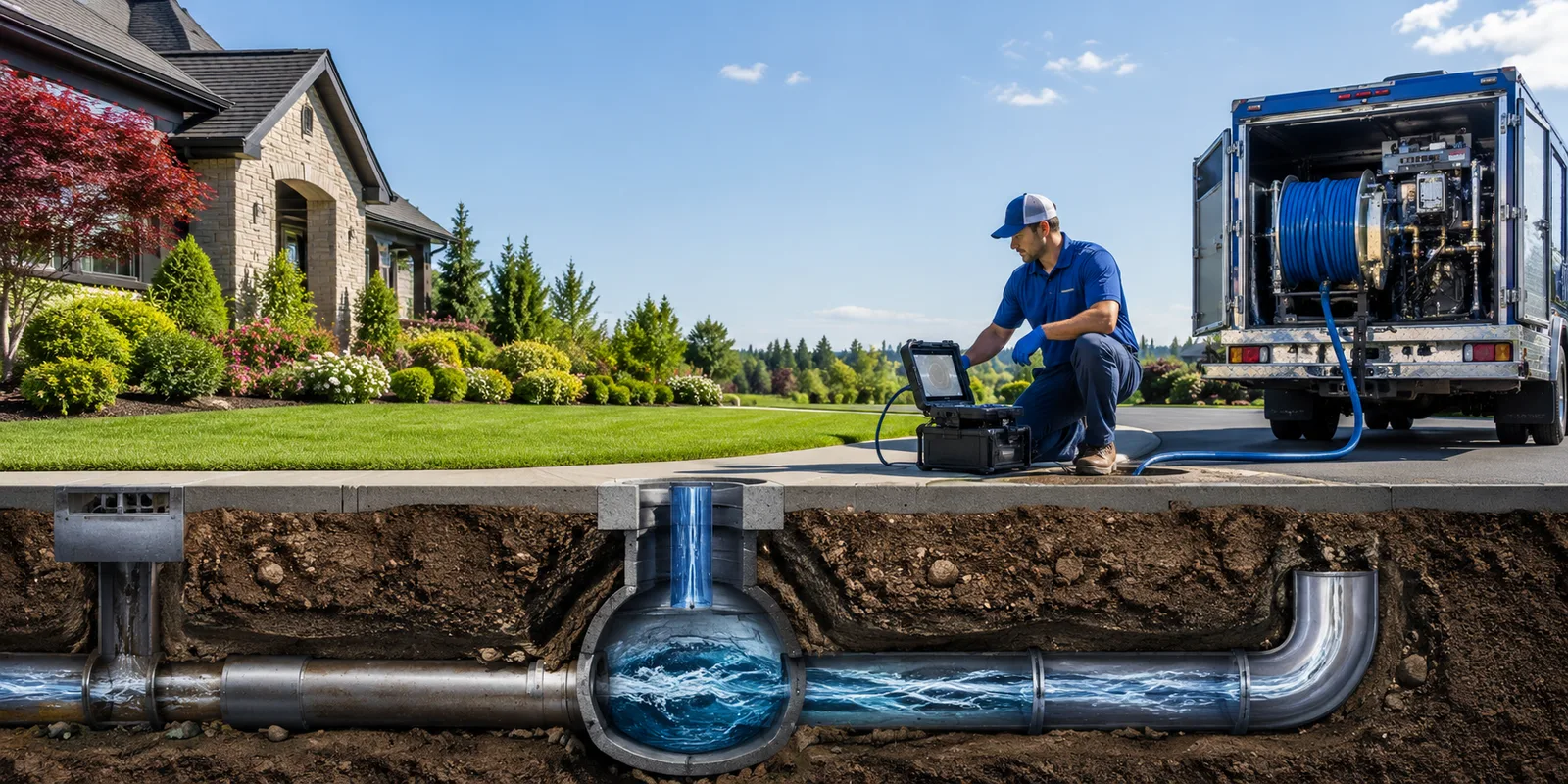 Drainage restoration information for Potts Grove, PA